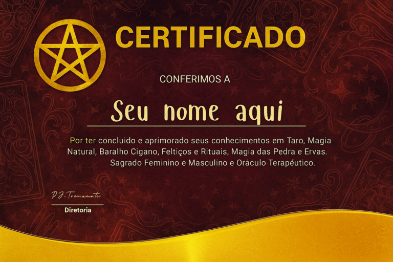 Certificado Profesional en Tarot y Magia Natural