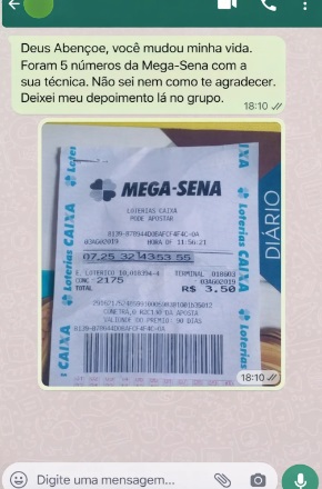 Comprovante de ganho 4