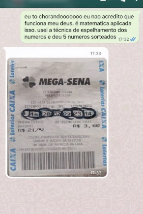 Comprovante de ganho 5